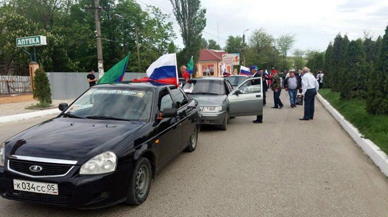 Участники Международного автомотопробега «Победа без границ» прибыли в Махачкалу