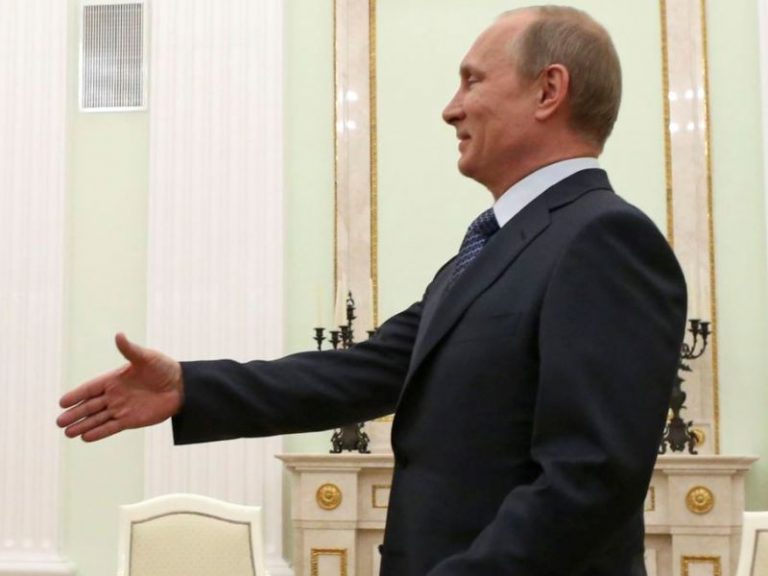 Владимир Путин встретился с Хабибом Нурмагомедовым