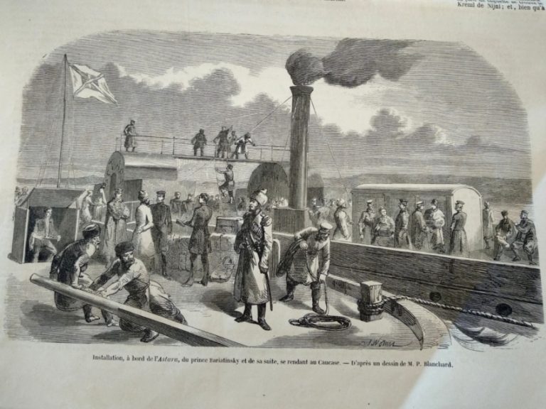 Музею Дагестана подарили экземпляр французского журнала 1857 года