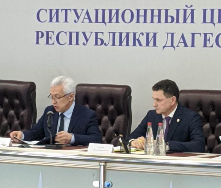Владимир Васильев представил нового главу Роспотребнадзора по Дагестану