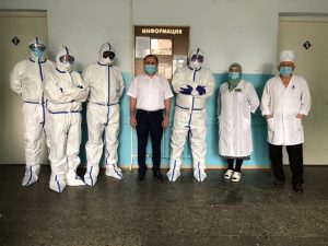Московские инфекционисты посетили Кизилюртовскую городскую больницу.