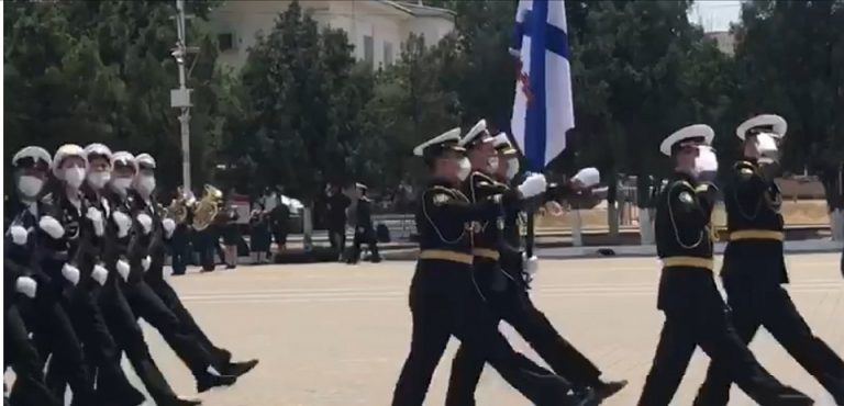 В Каспийске провели Генеральную репетицию Парада Победы