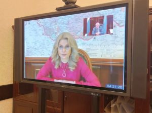 Анатолий Карибов проинформировал Татьяну Голикову о готовности Дагестана к проведению ЕГЭ