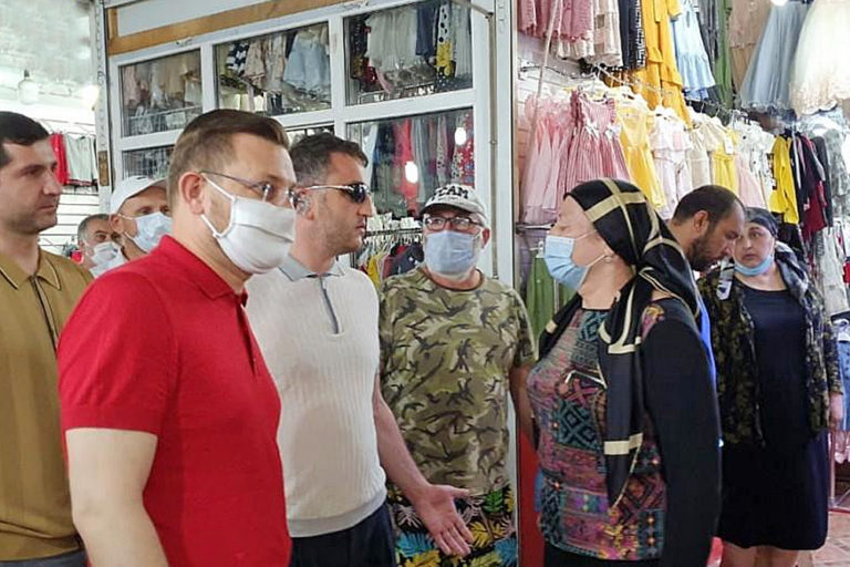 В Махачкале возобновили работу непродовольственные рынки