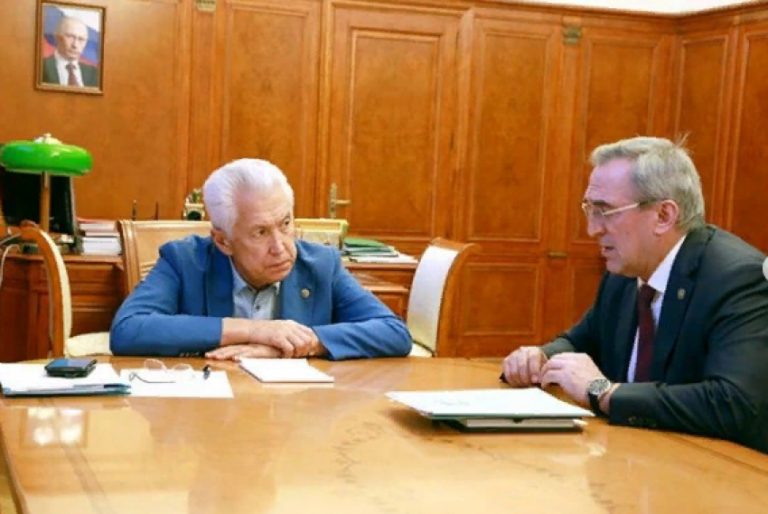Владимир Васильев встретился с Джамалудином Гаджиибрагимовым