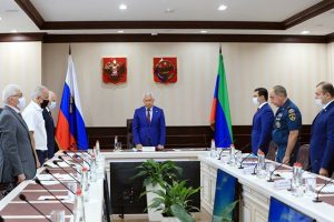 Васильев поручил оказать поддержку пострадавшим при пожаре в Махачкале семьям