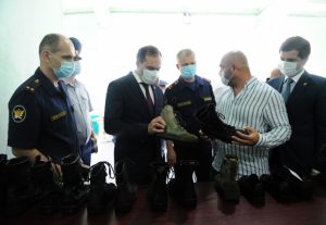 В исправительной колонии № 2 открыли новый обувной цех