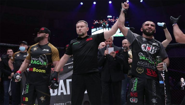 Дагестанец завоевал чемпионский пояс ACA