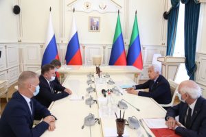 Владимир Васильев встретился с директором Федеральной службы исполнения наказаний Александром Калашниковым