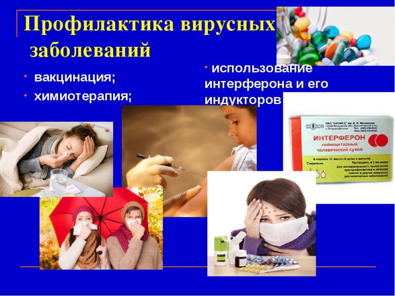 Меры профилактики вирусных инфекций