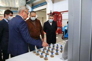 Сергей Меликов ознакомился с производством завода «Дагдизель»