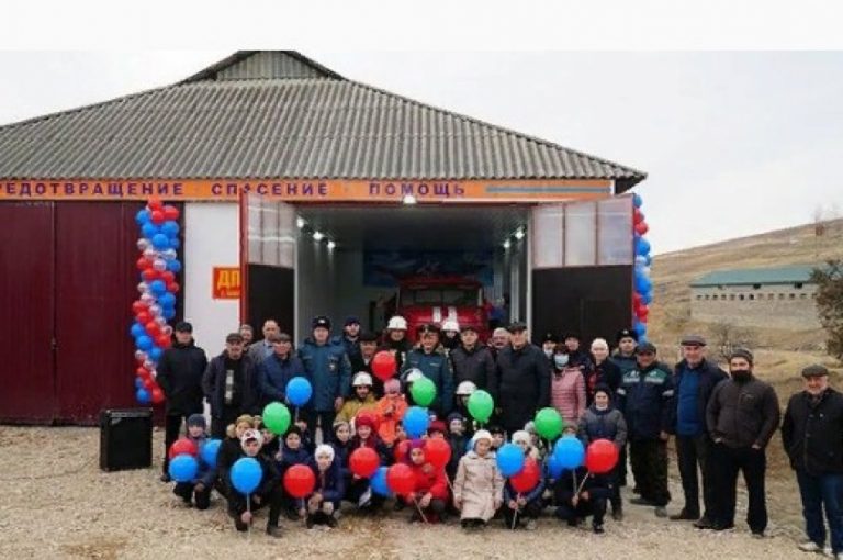 В Хунзахском районе появилась добровольная пожарная команда