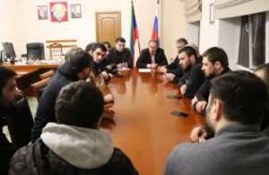 Руководство Минмолодежи Дагестана встретилось с представителями пос. Тарки