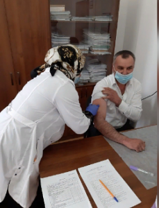 Вакцинация от коронавируса стартовала в Хасавюртовском районе