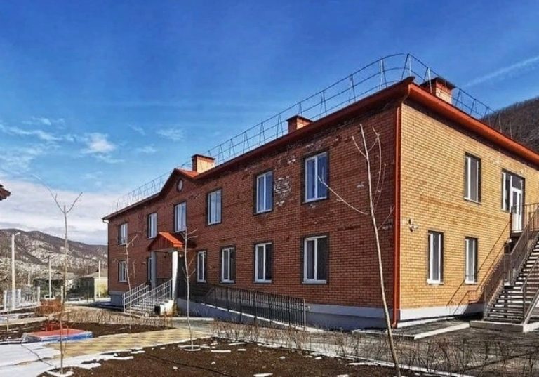 В с. Ванашимахи Сергокалинского района построили новый детсад