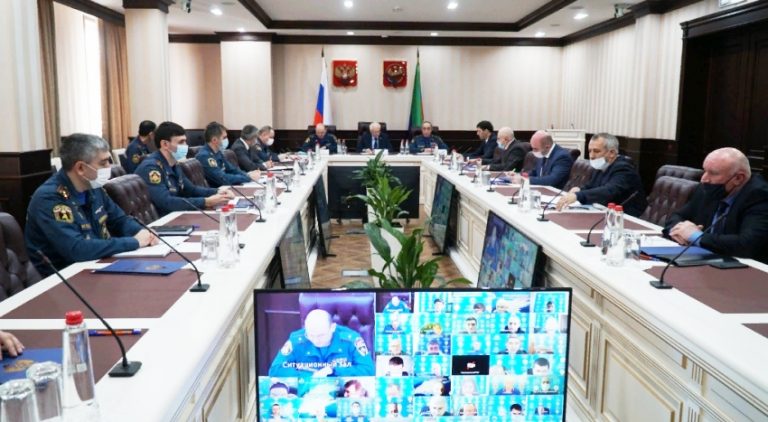 Комиссия МЧС РФ проверяет готовность Дагестана к паводко- и пожароопасному периодам