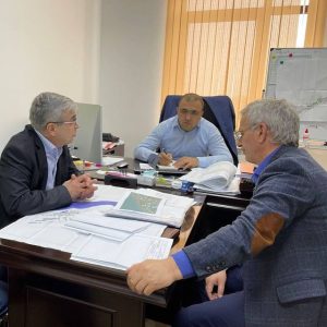 Обсуждён ход проектирования объекта «Строительство набережной»