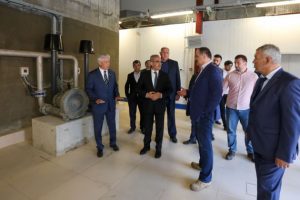 Социально значимые объекты в Сулейман-Стальском районе посетил Сергей Меликов