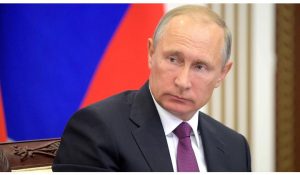 Владимир Путин выступает с ежегодным посланием Федеральному собранию