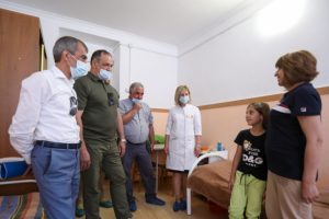 С.Меликов поручил разработать проект расширения и благоустройства детского санатория «Гуниб»