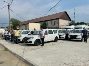 Продолжаются поставки санитарного автотранспорта, полученного по Программе модернизации первичного звена здравоохранения