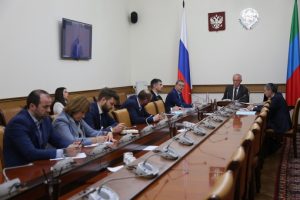 Максиму Решетникову доложили о разработке программы развития предприятий энергетики и ЖКХ Дагестана