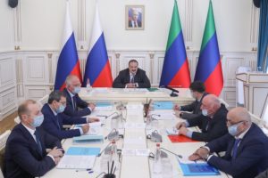 Заседание Республиканского штаба по подготовке объектов ЖКХ к осенне-зимнему периоду 2021-2022 годов