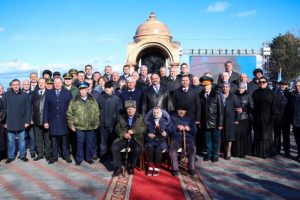 Мемориал защитникам Отчества, труженикам тыла, павшим и пропавшим без вести в Великой Отечественной войне открыли в Каспийске