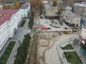 Реконструкция улицы Коркмасова в Махачкале перешла в активную фазу