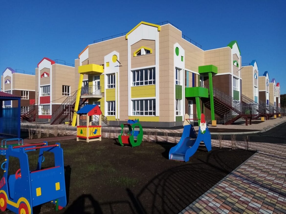 Новый детский сад на Западном обходе Ставрополь
