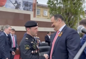 Сергей Меликов принял участие в открытии акции «Знамя Победы»