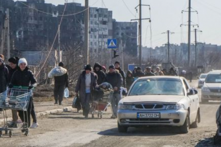 «Живой щит» Украины