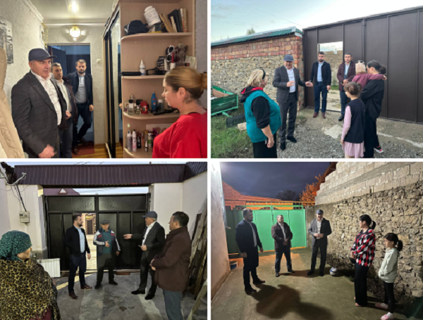 Вместе с председателем Собрания депутатов города Расулом Бакаевым и заместителем главы Нариманом Рабадановым посетили семьи мобилизованных избербашцев и вручили им материальную помощь из наше