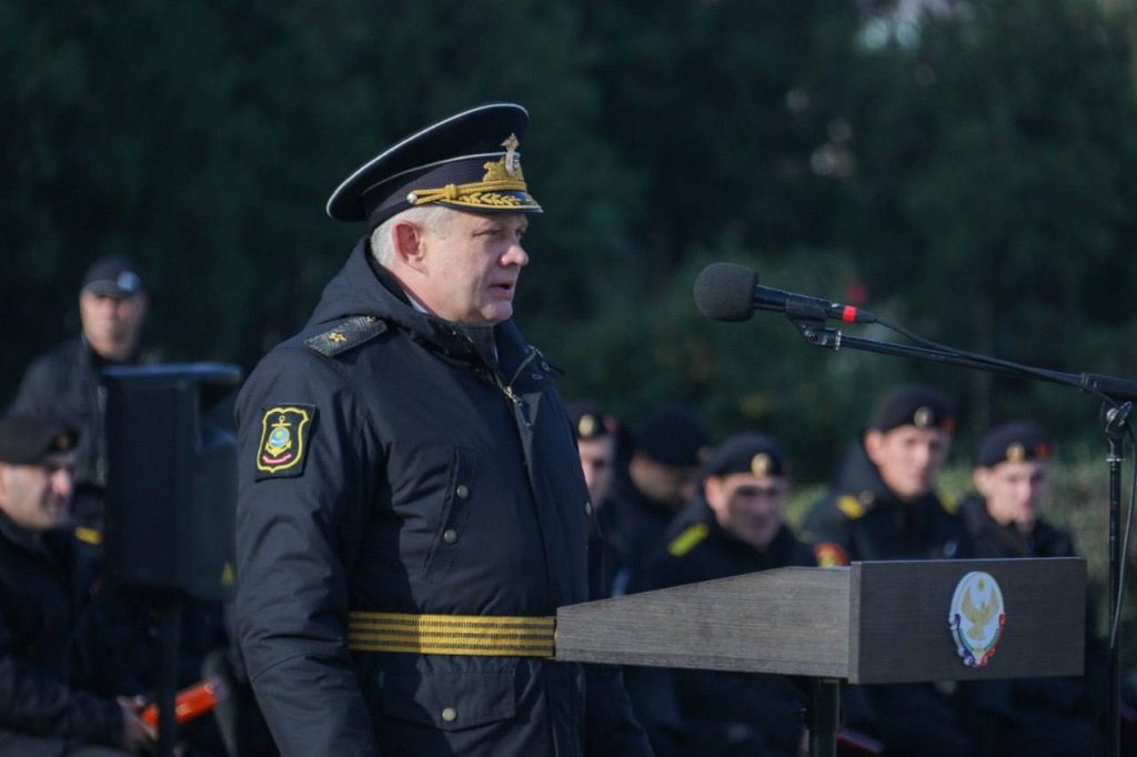 Командующий Каспийской флотилии Александр Пешков об участниках СВО