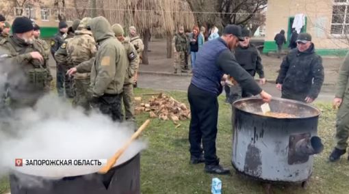 Плов на 1000 военнослужащих