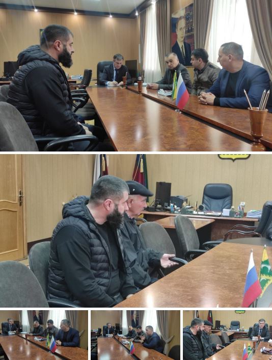 Глава Сулейман-Стальского района Саид Темирханов встретился с бойцами из Герейхановского сельского поселения