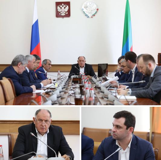 Абдулмуслим Абдулмуслимов поручил ускорить строительство объекта водоснабжения 5 сел Гергебильского района
