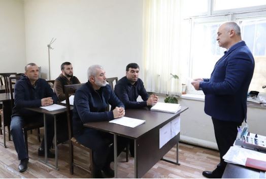 В военкомате Табасаранского района состоялась встреча с желающими служить по контракту