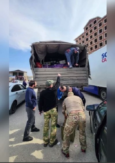 Меценат из Новолакского района отправил в зону СВО около 9 тонн гуманитарного груза