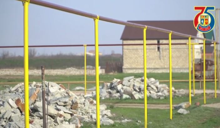 В Каспийске газифицируют дома семей участников СВО