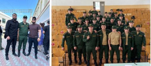 Призывники из Новолакского района с гордостью пополняют ряды российской армии