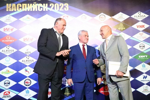 Абдулмуслим Абдулмуслимов прибыл на открытие Чемпионата России по борьбе