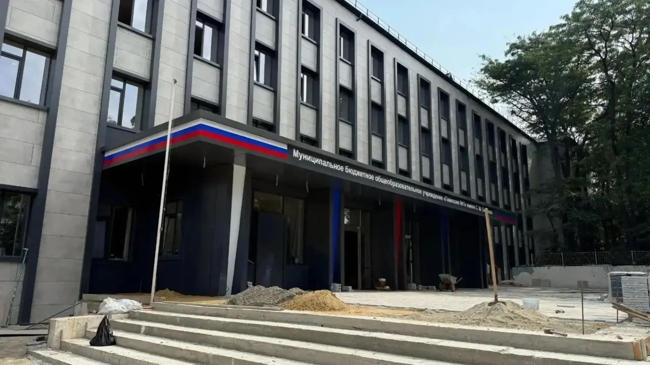 Гимназия №1 в Махачкале готовится к новому учебному году после капремонта