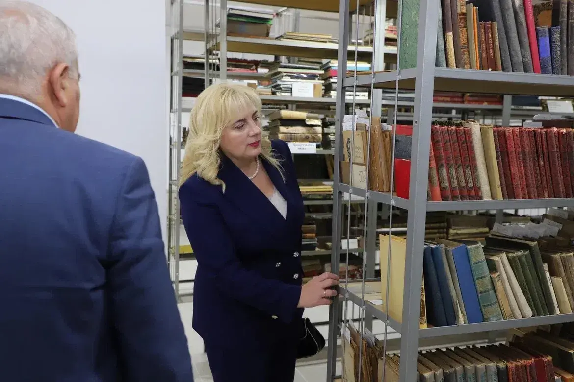 Жанна Алексеева оценила обновление Национальной библиотеки Дагестана