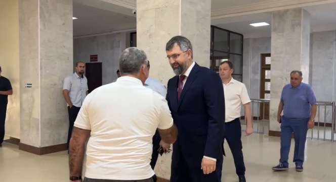 Магомед Рамазанов проголосовал на выборах в Дагестане