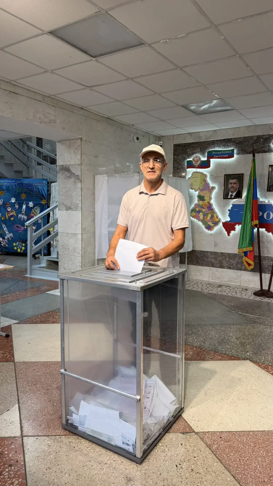 На избирательном участке №1067 продолжается второй день голосования