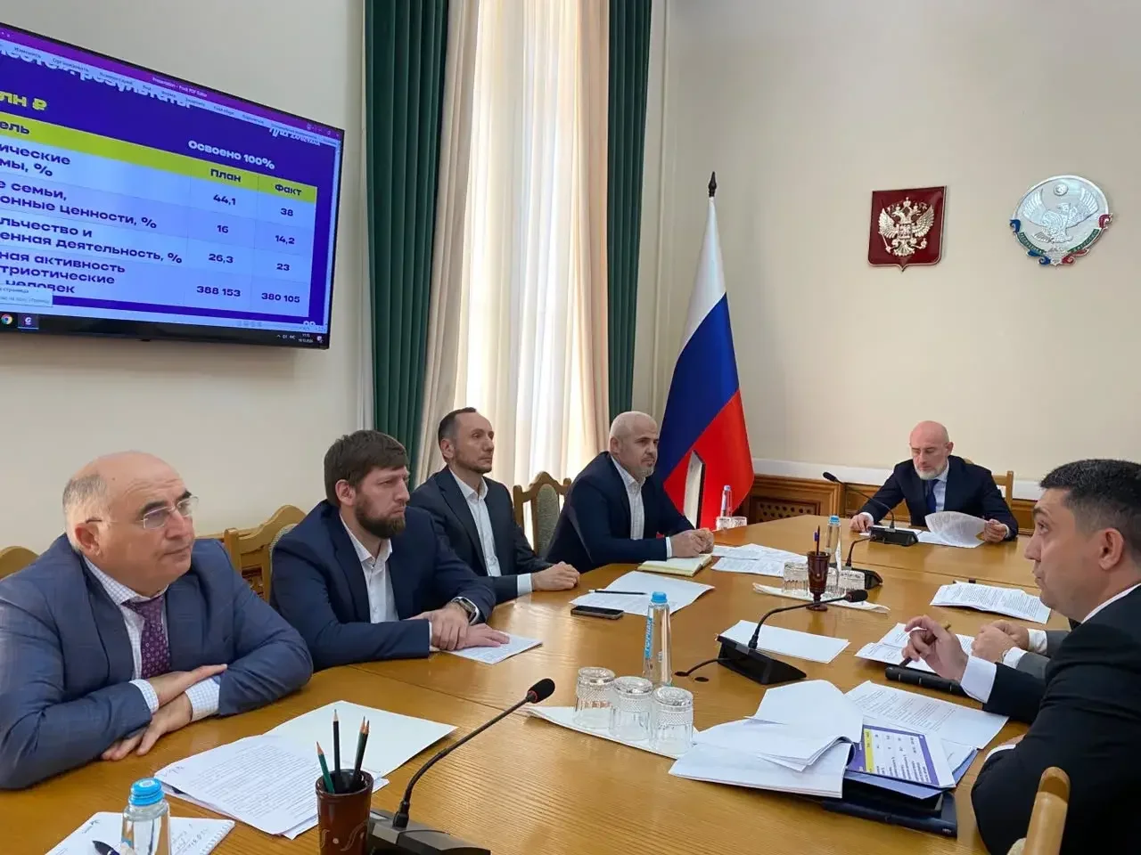 В Дагестане рассмотрели реализацию нацпроекта «Молодёжь и дети»: готовность школы в Шамилькале достигла 27%