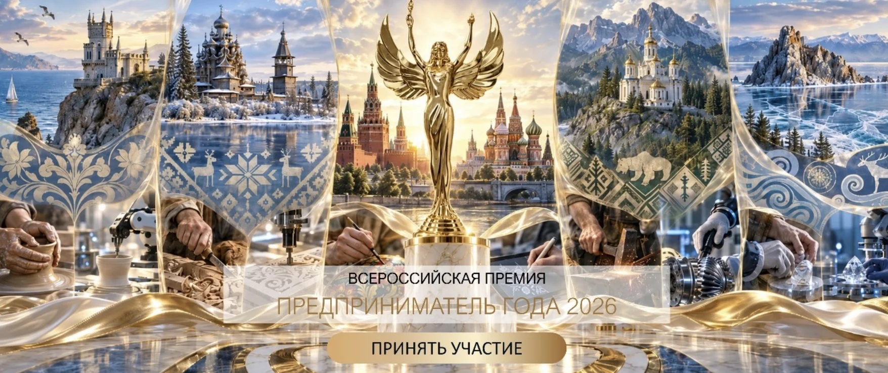 Приём заявок на премию «Предприниматель года - 2026» завершается 30 ноября