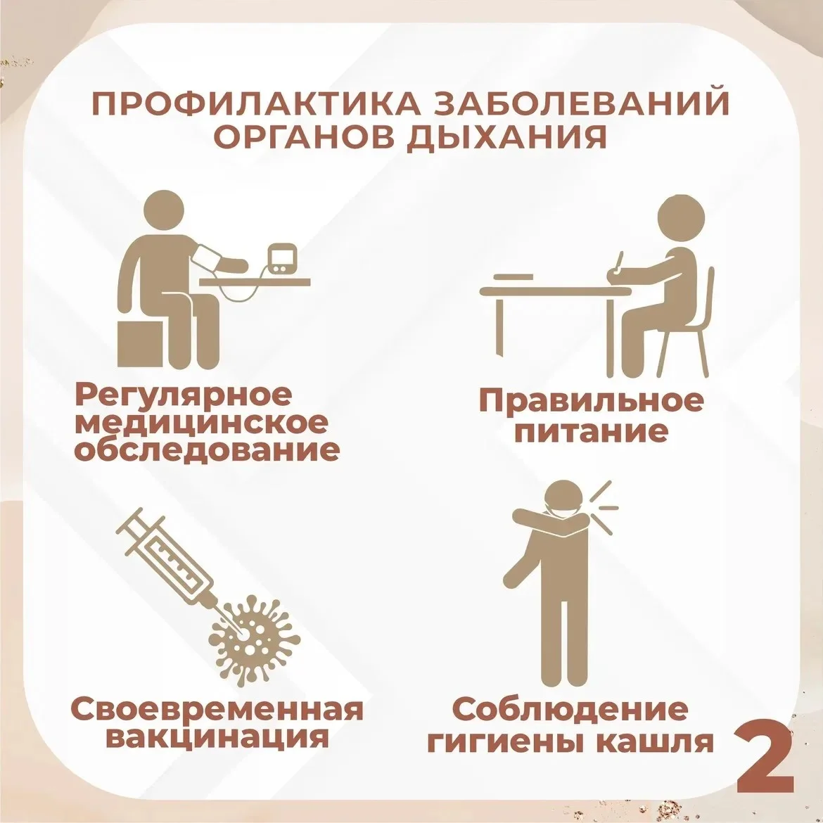 Профилактика заболеваний органов дыхания