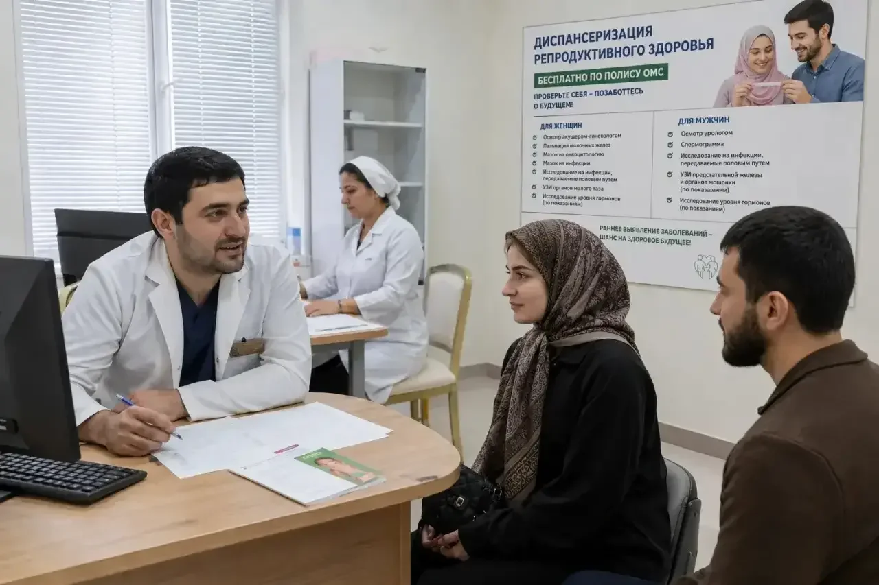 Бесплатное обследование репродуктивного здоровья помогает жителям Дагестана сохранить будущее семьи